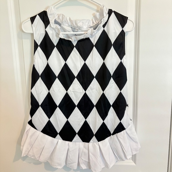 Harley Cosplay Harleen Costume Dress Outfit Suit UniformFull Set Size Medium - Picture 8 of 16